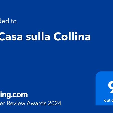 La Casa Sulla Collina Bed and Breakfast Altavilla Silentina Buitenkant foto